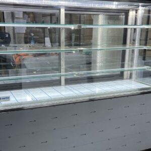 Heladera Exhibidora 3 Estantes con Cúpula de Vidrio DVH