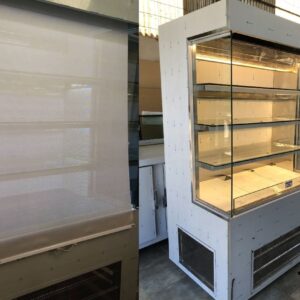 Heladera Takeaway Exhibidora con Vidrio 10mm y Frío Forzado